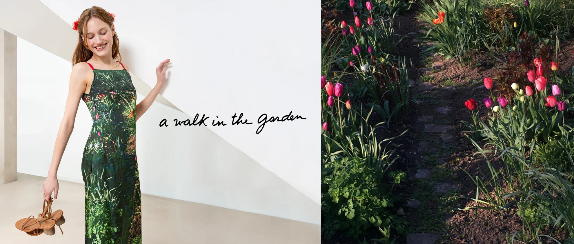 a walk in the garden, new women's collection | agn&egrave;s b.